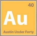 under 40 award logo